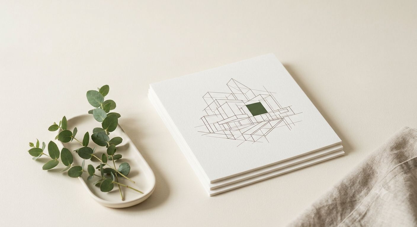 A Studio24 landing page on a bright desk
